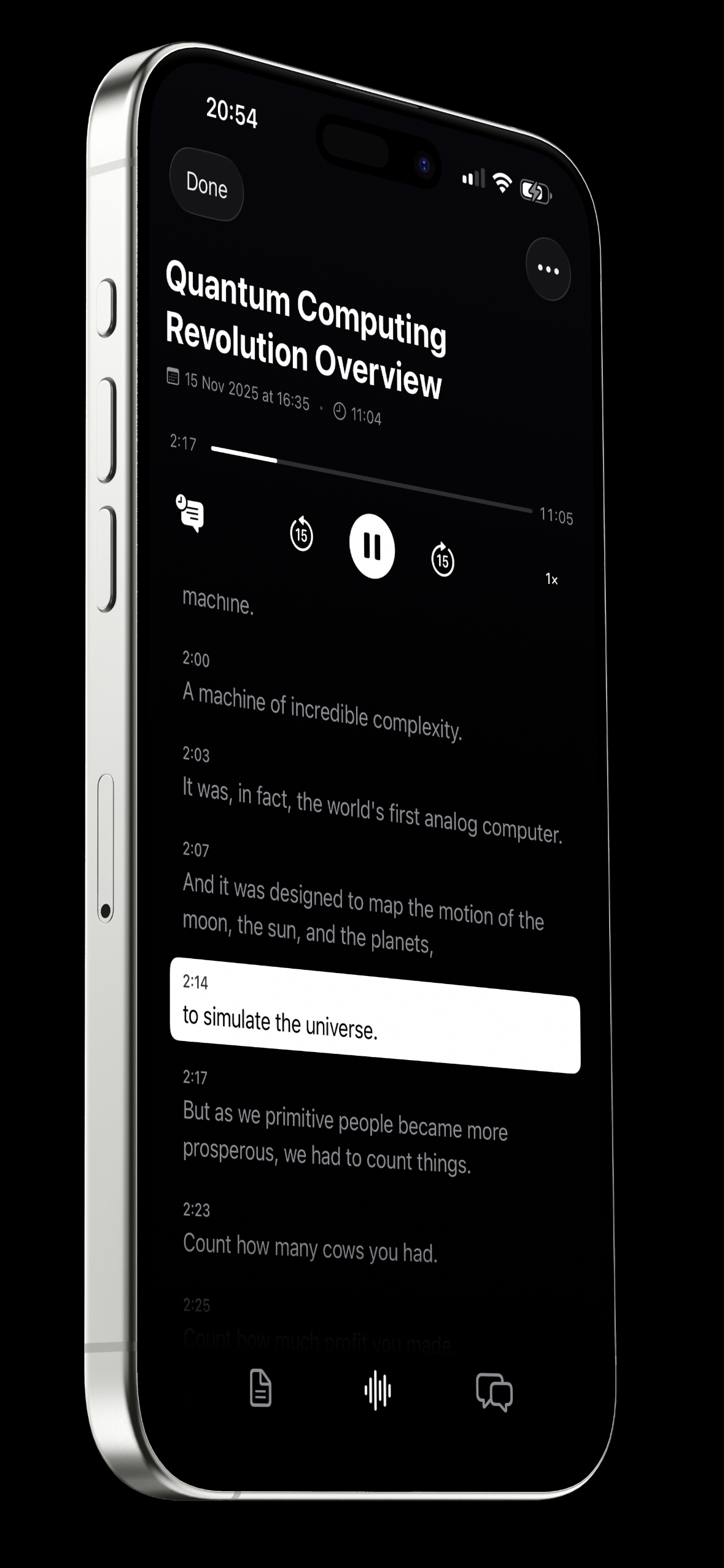 Whisperer AI Record screenshot